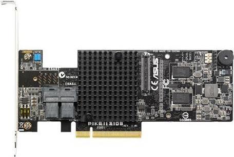 ASUS PIKE II 3108-8i/16PD - Speichercontroller (RAID) - 8 Sender/Kanal - SATA 6Gb/s / SAS 12Gb/s - Low-Profile - RAID 0, 1, 5, 6, 10, 50, 60 - PCIe 3.0 x8 von Asus