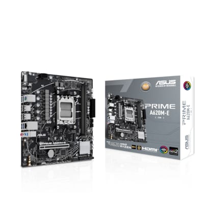 ASUS PRIME A620M-E-CSM mATX Mainboard Sockel AM5 M.2/USB3.2/VGA/DP/HDMI von Asus