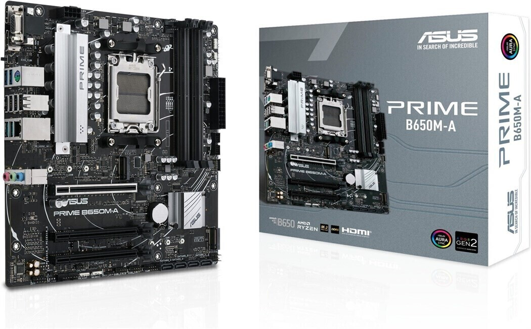 ASUS PRIME B650M-A Mainboard Sockel AM5 ASUS PRIME B650M-A Mainboard Sockel AM5 von Asus