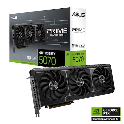 ASUS PRIME GeForce RTX 5070 12GB DDR7, 1xHDMI, 3xDP ASUS PRIME GeForce RTX 5070 12GB DDR7, 1xHDMI, 3xDP von Asus