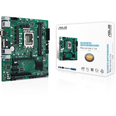 ASUS PRIME H610M-C D4-CSM mATX Mainboard Sockel 1700 HDMI/DP/VGA von Asus