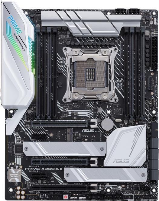 ASUS PRIME X299-A II - Motherboard - ATX - LGA2066 Socket - X299 Chipsatz - USB-C Gen2, USB 3.2 Gen 1, USB 3.2 Gen 2 - Gigabit LAN - HD Audio (8-Kanal) von Asus