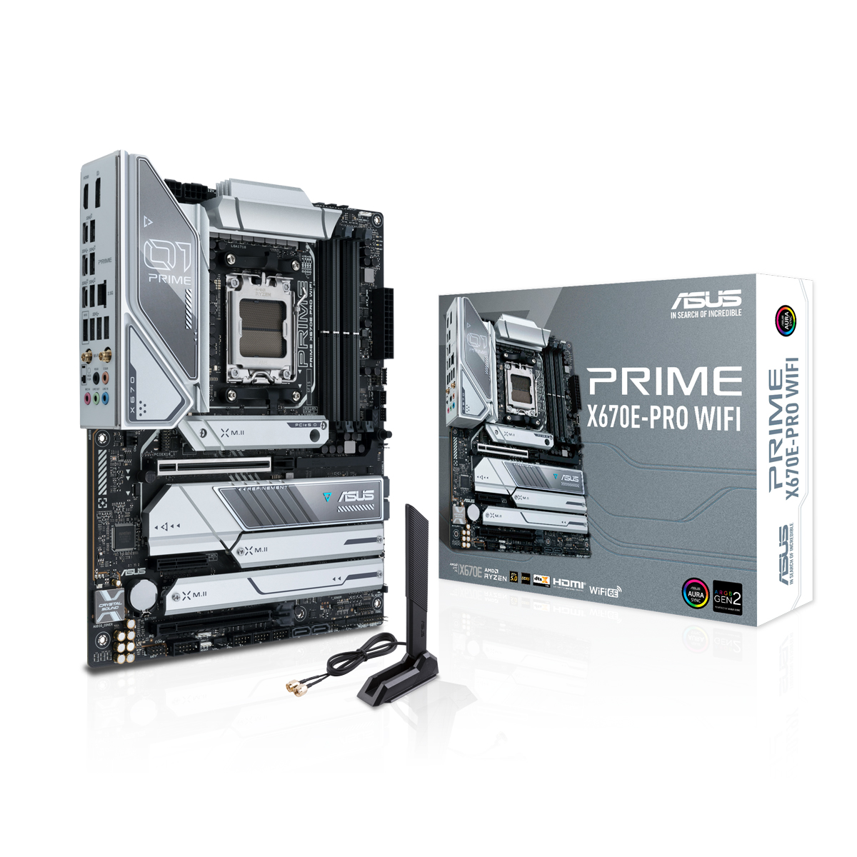 ASUS PRIME X670E-PRO WIFI Mainboard Sockel AM5 von Asus