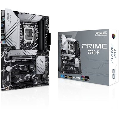 ASUS PRIME Z790-P ATX Gaming Mainboard Sockel 1700 DP/HDMI/M.2/USB3.2-C von Asus