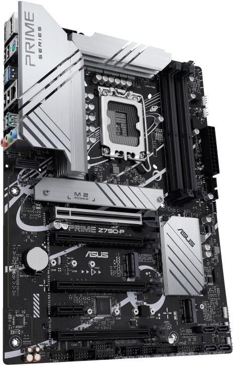 ASUS PRIME Z790-P - Motherboard - ATX - LGA1700-Sockel - Z790 Chipsatz - USB 3.2 Gen 1, USB 3.2 Gen 2, USB-C 3.2 Gen2, USB-C 3.2 Gen 2x2 - 2.5 Gigabit LAN - Onboard-Grafik (CPU erforderlich) - HD Audio (8-Kanal) von Asus