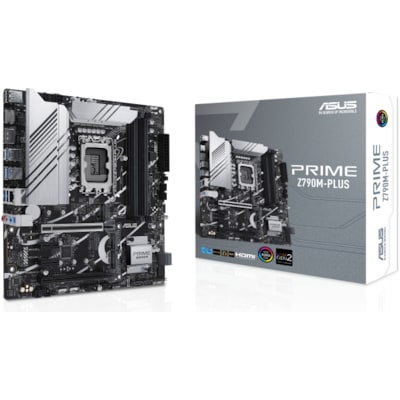 ASUS PRIME Z790M-PLUS mATX Gaming Mainboard Sockel 1700 DP/HDMI/M.2/USB-C von Asus