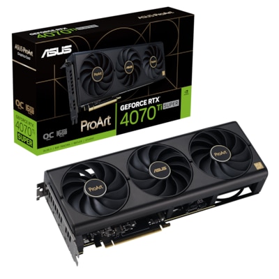 ASUS PROART GeForce RTX4070 Ti Super OC 16GB GAMING Grafikkarte von Asus