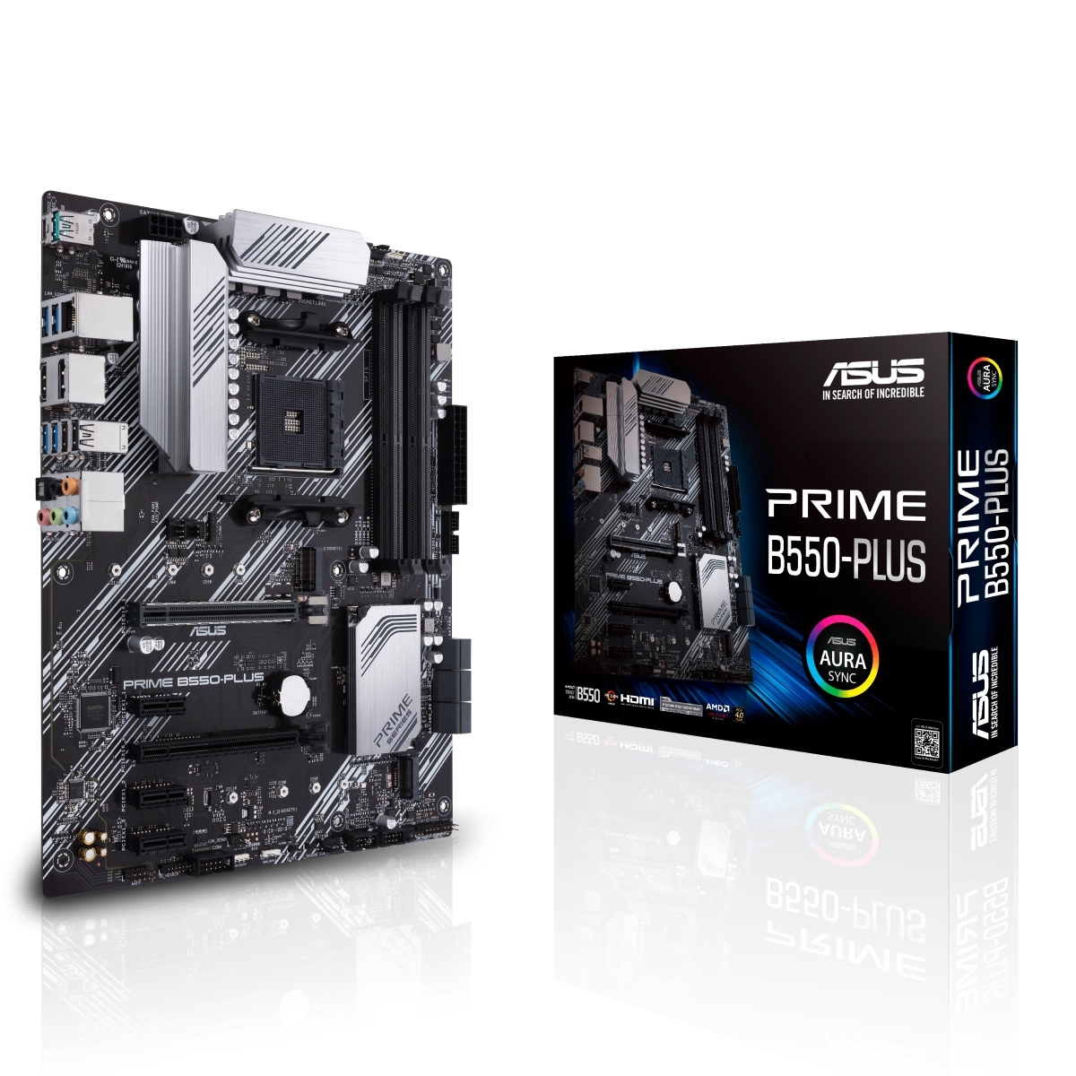 ASUS Prime B550-Plus Mainboard Sockel AM4 von Asus