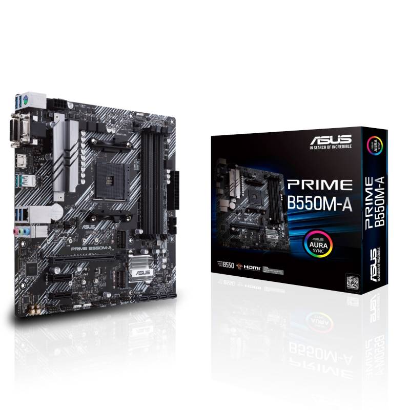 ASUS Prime B550M-A Gaming Mainboard Sockel AM4 von Asus