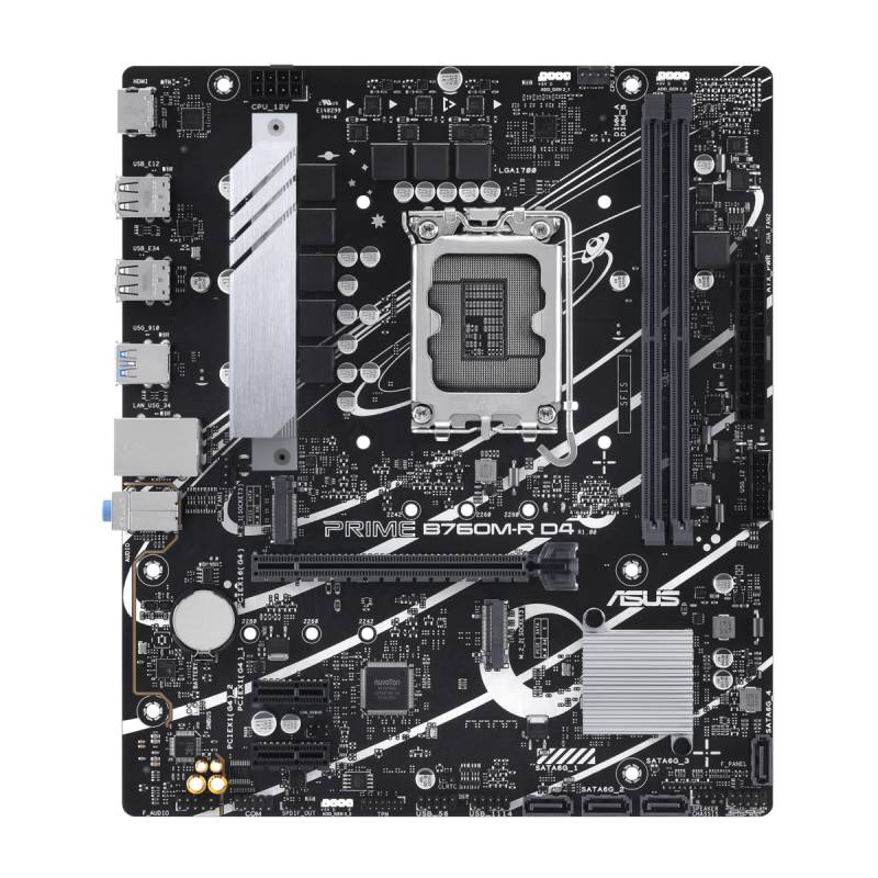 ASUS Prime B760M-R D4 Mainboard von Asus