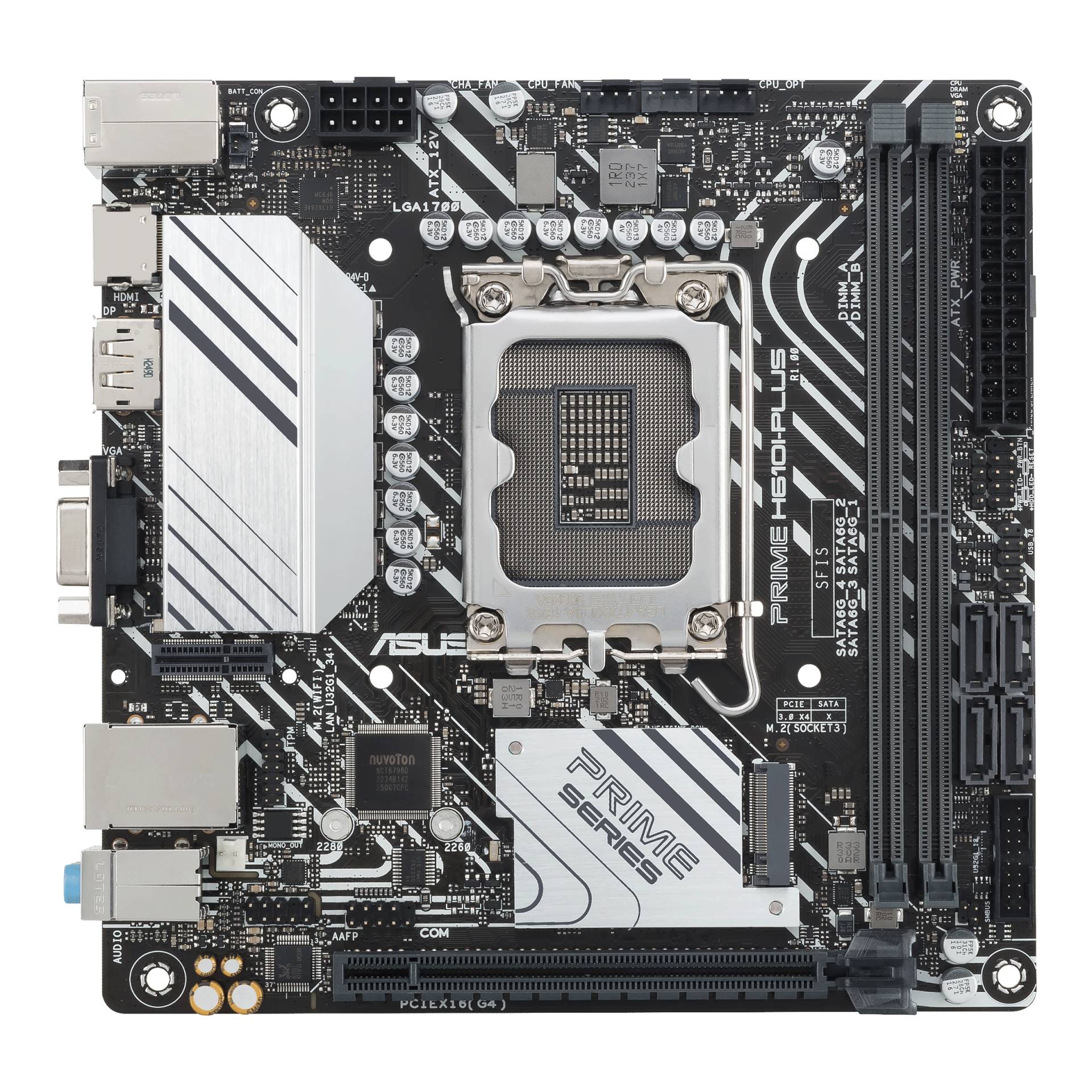 ASUS Prime H610I-Plus-CSM Mainboard ASUS Prime H610I-Plus-CSM Mainboard von Asus