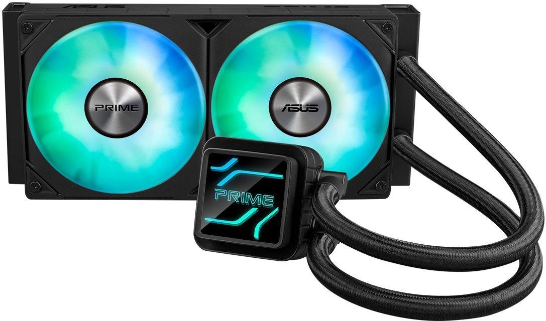 ASUS Prime LC 240 ARGB - Prozessor-Flüssigkeitskühlsystem - Kühlergröße: 240 mm - (für: LGA1700, LGA1200, LGA115x Socket, AM4, AM5, LGA1851) - Kupfer - 120 mm (90RC0111-B0EAY0) von Asus