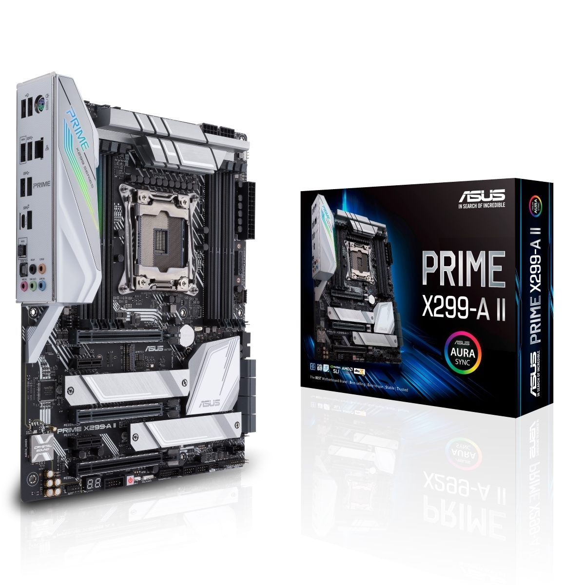 ASUS Prime X299-A II Mainboard Sockel 2066 von Asus