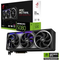 ASUS ROG ASTRAL RTX 5080 16G-GAMING Grafikkarte 16GB GDDR7, 2xHDMI, 3xDP von Asus