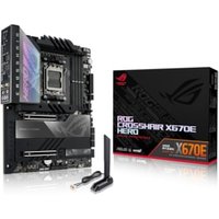 ASUS ROG CROSSHAIR X670E HERO ATX Mainboard Sockel AM5 WIFI/M.2/USB4 Typ C von Asus