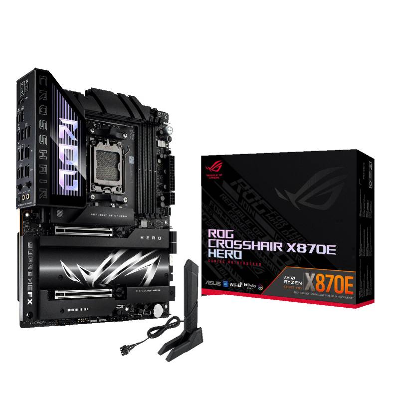 ASUS ROG CROSSHAIR X870E HERO Mainboard Sockel AM5 B-Ware von Asus