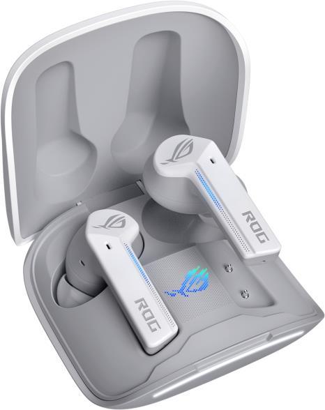 ASUS ROG Cetra True Wireless Moonlight White Kopfhörer True Wireless Stereo (TWS) im Ohr Gaming Bluetooth Weiß (90YH03X1-B5UA00) von Asus
