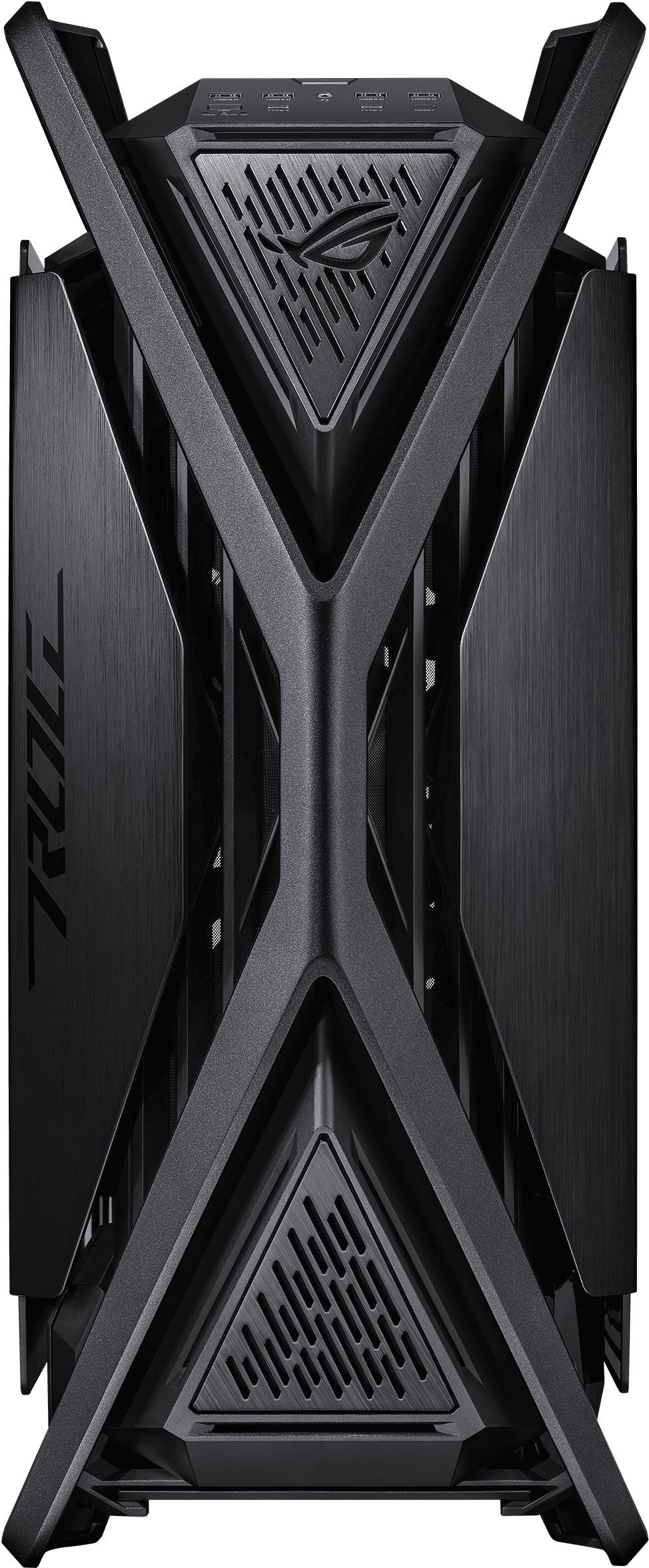 ASUS ROG Hyperion GR701 - BTF Edition - Tower - E-ATX - Seitenteil mit Fenster (gehärtetes Glas) - keine Spannungsversorgung - USB/Audio (90DC00F0-B39020) von Asus