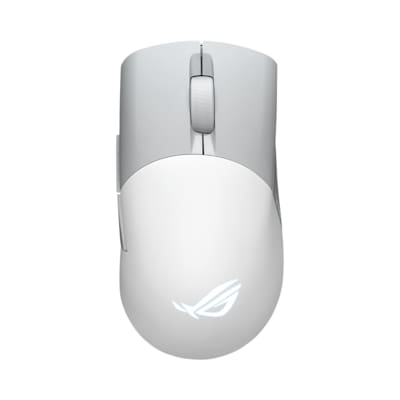 ASUS ROG Keris Wireless Aimpoint RGB Kabellose Gaming Maus weiß von Asus