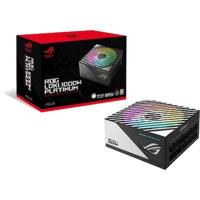 ASUS ROG Loki Platinum 1000W SFX Netzteil ATX3.0 PCIe 5.0 ASUS ROG Loki Platinum 1000W SFX Netzteil ATX3.0 PCIe 5.0 von Asus