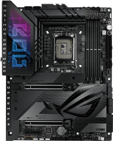 ASUS ROG MAXIMUS Z790 DARK HERO - Intel - LGA 1700 - Intel® Celeron® - Intel® Core i3 - Intel® Core i5 - Intel® Core i7 - Intel® Core i9,... - LGA 1700 - DDR5-SDRAM - 128 GB (90MB1F90-M0EAY0) von Asus