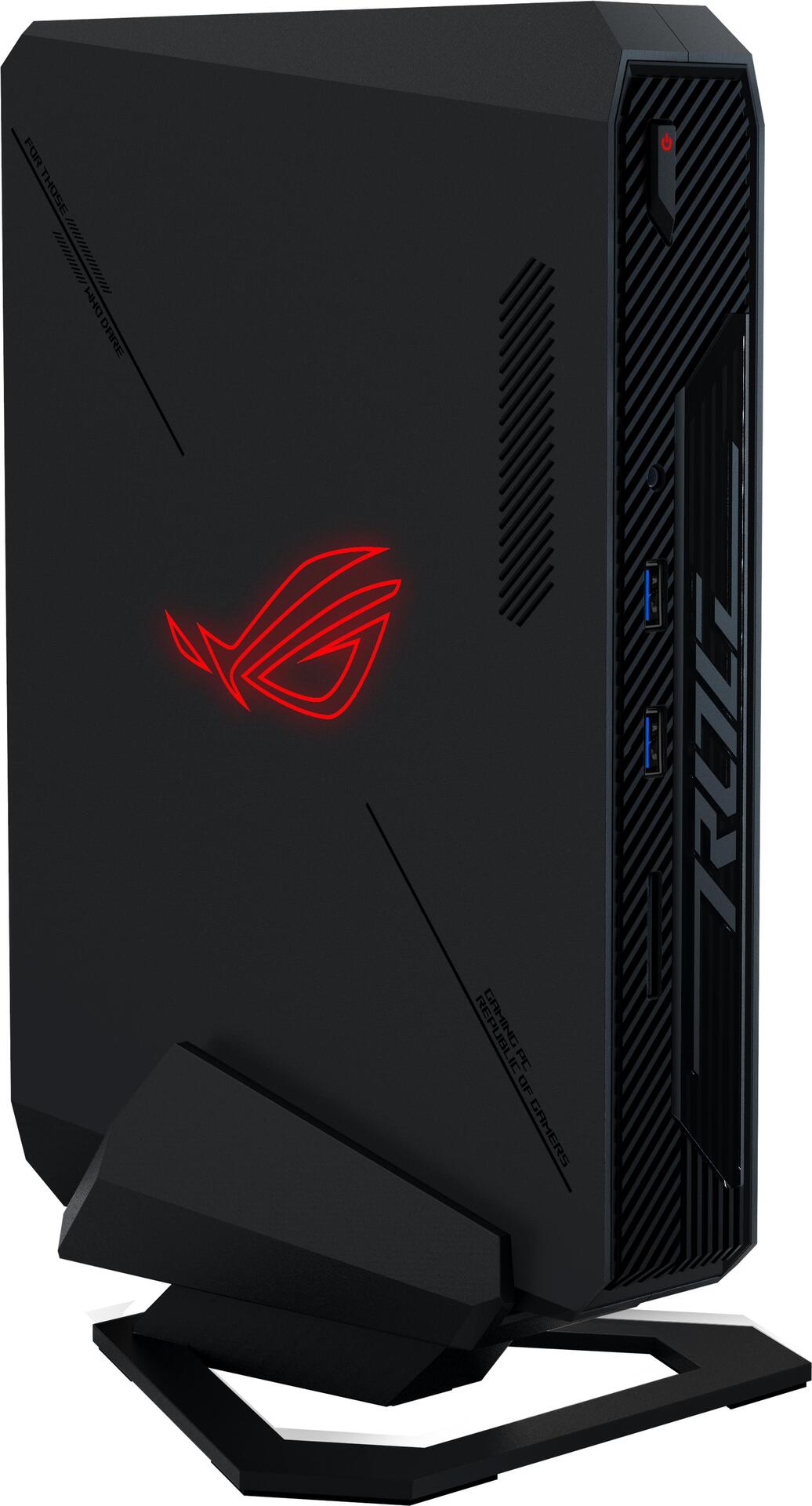 ASUS ROG NUC RNUC14SRKU7168A2I - Mini-PC - Core Ultra 7 155H / 1.4 GHz - RAM 16 GB - SSD 1 TB - GeForce RTX 4060 - 1GbE, 2.5GbE, 802.11ax (Wi-Fi 6E), Bluetooth 5.3 - WLAN: 802.11a/b/g/n/ac/ax (Wi-Fi 6E), Bluetooth 5.3 - Win 11 Home - Monitor: keiner - Sch (90AS0051-M00050) von Asus
