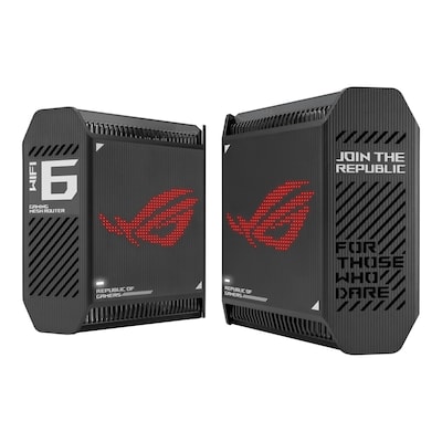 ASUS ROG Rapture GT6 AX10000 AiMesh 2er Pack schwarz von Asus