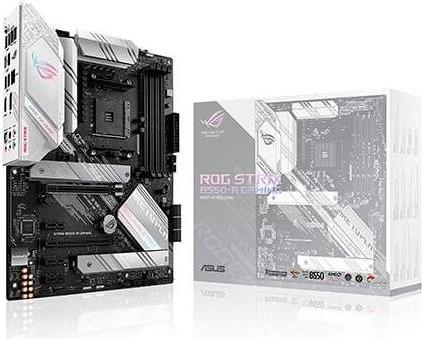 ASUS ROG STRIX B550-A GAMING - Motherboard - ATX - Socket AM4 - AMD B550 Chipsatz - USB-C Gen2, USB 3.2 Gen 1, USB 3.2 Gen 2 - 2.5 Gigabit LAN - Onboard-Grafik (CPU erforderlich) - HD Audio (8-Kanal) von Asus