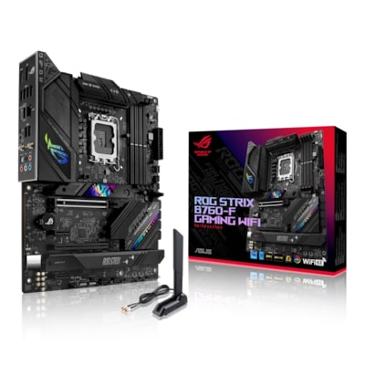 ASUS ROG STRIX B760-F GAMING WIFI ATX Mainboard Sockel 1700 DP/HDMI/USB-C von Asus