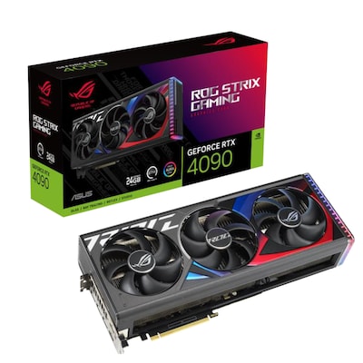 ASUS ROG STRIX GeForce RTX 4090 Gaming Grafikkarte, 24GB GDDR6X, 2xHDMI, 3xDP von Asus