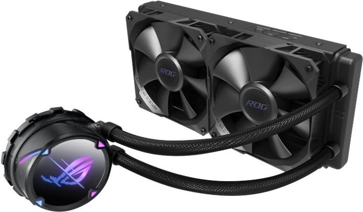 ASUS ROG STRIX LC II 240 - Prozessor-Flüssigkeitskühlsystem - Kühlergröße: 240 mm - (für: AM4, TR4, LGA1200, LGA1700, AM5, LGA115x Socket) - Kupfer - 120 mm (90RC00E0-M0UAY1) von Asus
