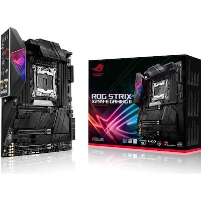 ASUS ROG STRIX X299-E GAMING II ATX Mainboard Sockel 2066 USB3.2/WLAN/M.2 von Asus