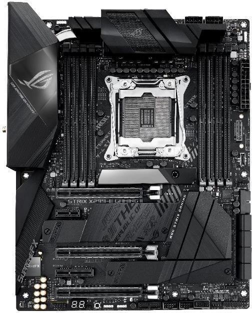ASUS ROG STRIX X299-E GAMING II - Motherboard - ATX - LGA2066 Socket - X299 Chipsatz - USB-C Gen2, USB 3.2 Gen 1, USB 3.2 Gen 2 - Bluetooth, Gigabit LAN, 2.5 Gigabit LAN, Wi-Fi - HD Audio (8-Kanal) von Asus