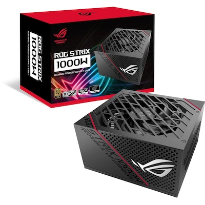 ASUS ROG Strix 1000G Gaming Netzteil 80+ Gold, Modular 16-pin 135 mm Lüfter von Asus