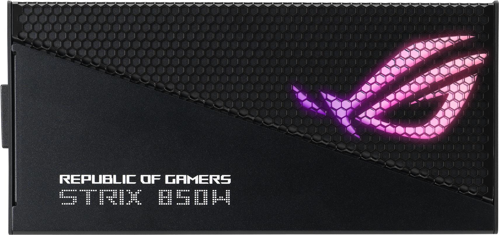 ASUS ROG Strix 850W Gold Aura Edition Netzteil 20+4 pin ATX ATX Schwarz (90YE00P2-B0NA00) von Asus