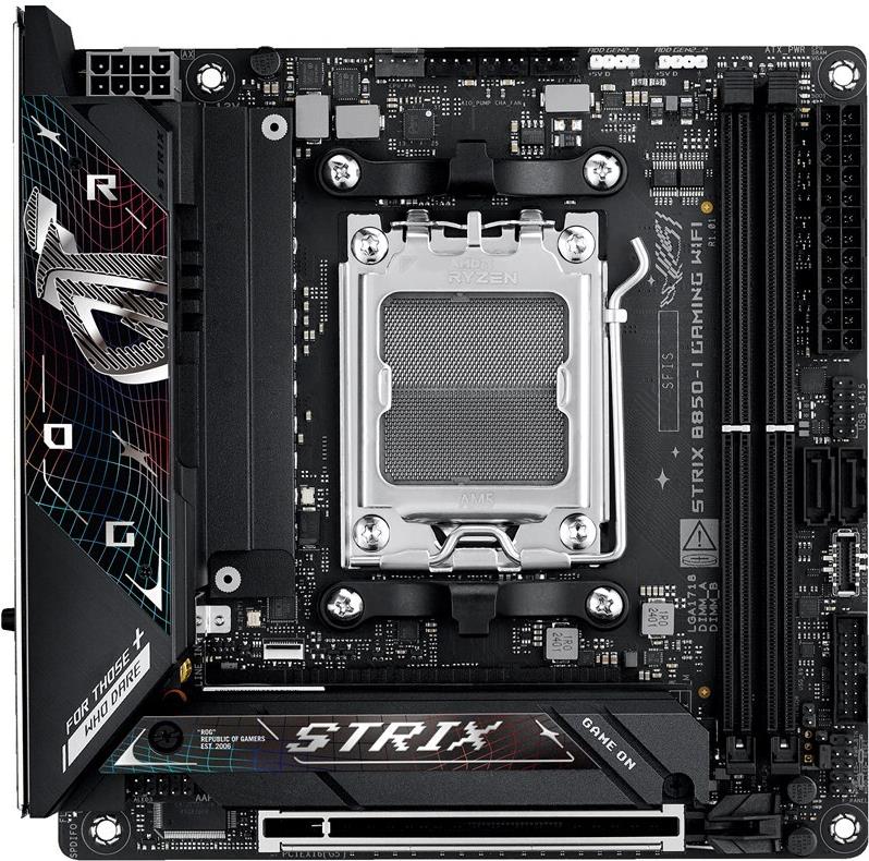 ASUS ROG Strix B850-I Gaming WIFI - AMD Sockel AM5 (Ryzen Zen4) - DDR5 (90MB1K30-M0EAY0) von Asus