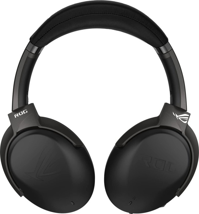 ASUS ROG Strix Go BT - Headset - ohrumschlie�end - Bluetooth - kabellos, kabelgebunden - aktive Rauschunterdr�ckung - 3,5 mm Stecker - Schwarz von Asus