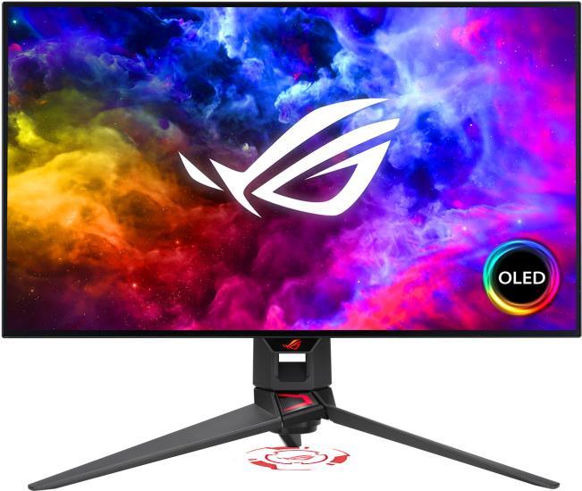 ASUS ROG Swift OLED PG27AQDM 67,3 cm (26.5 ) 2560 x 1440 Pixel Wide Quad HD Schwarz [Energieklasse G] (90LM08Q0-B01A70) von Asus