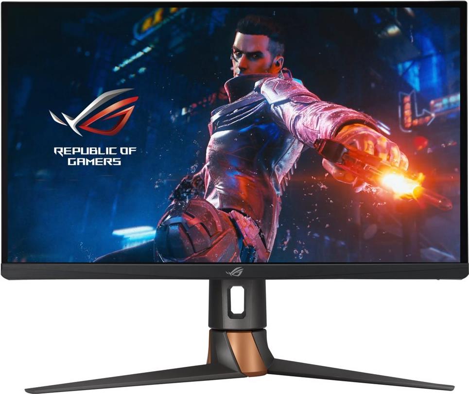 ASUS ROG Swift PG27AQN LED-Monitor 68,6 cm (27 ) 2560 x 1440 Pixel Wide Quad HD Grau [Energieklasse G] (90LM0820-B01370) von Asus