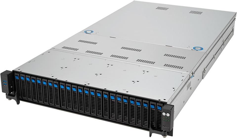 ASUS RS720A-E12-RS24U/10G/2.6kW/24NVMe/GPU (90SF02E1-M00MZ0) von Asus