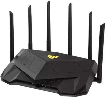 ASUS RT-AX5400 - Wireless Router - 4-Port-Switch - GigE - Wi-Fi 6 - Dual-Band (90IG0860-MO9B00) von Asus