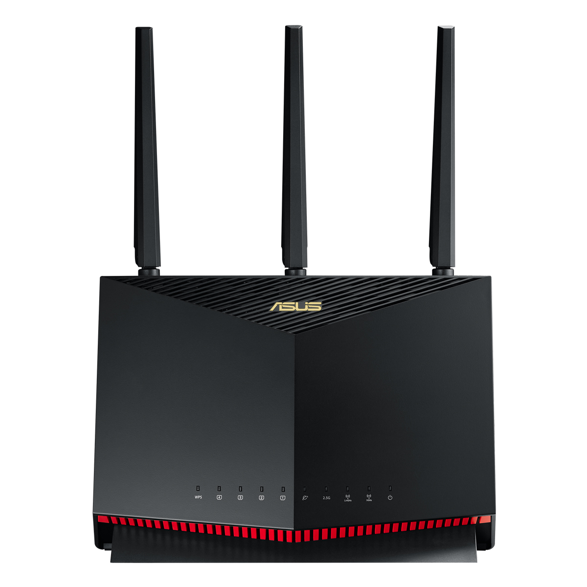 ASUS RT-AX86U Pro WiFi 6 Gaming Router AX5700 Dual-Band, 1x 2.5GbE LAN, 4x GbE LAN, AiMesh ASUS RT-AX86U Pro WiFi 6 Gaming Router AX5700 Dual-Band, 1x 2.5GbE LAN, 4x GbE LAN, AiMesh von Asus