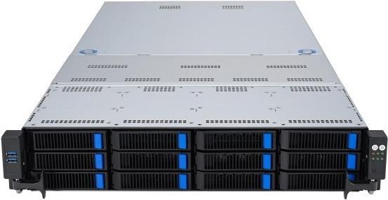 ASUS Server RS720A-E12-RS12/10G/2.6kW/8NVMe/GPU (90SF02E1-M00BZ0) von Asus
