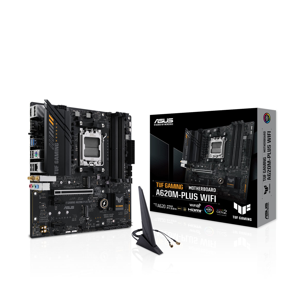 ASUS TUF GAMING A620M-PLUS WIFI Mainboard Sockel AM5 von Asus