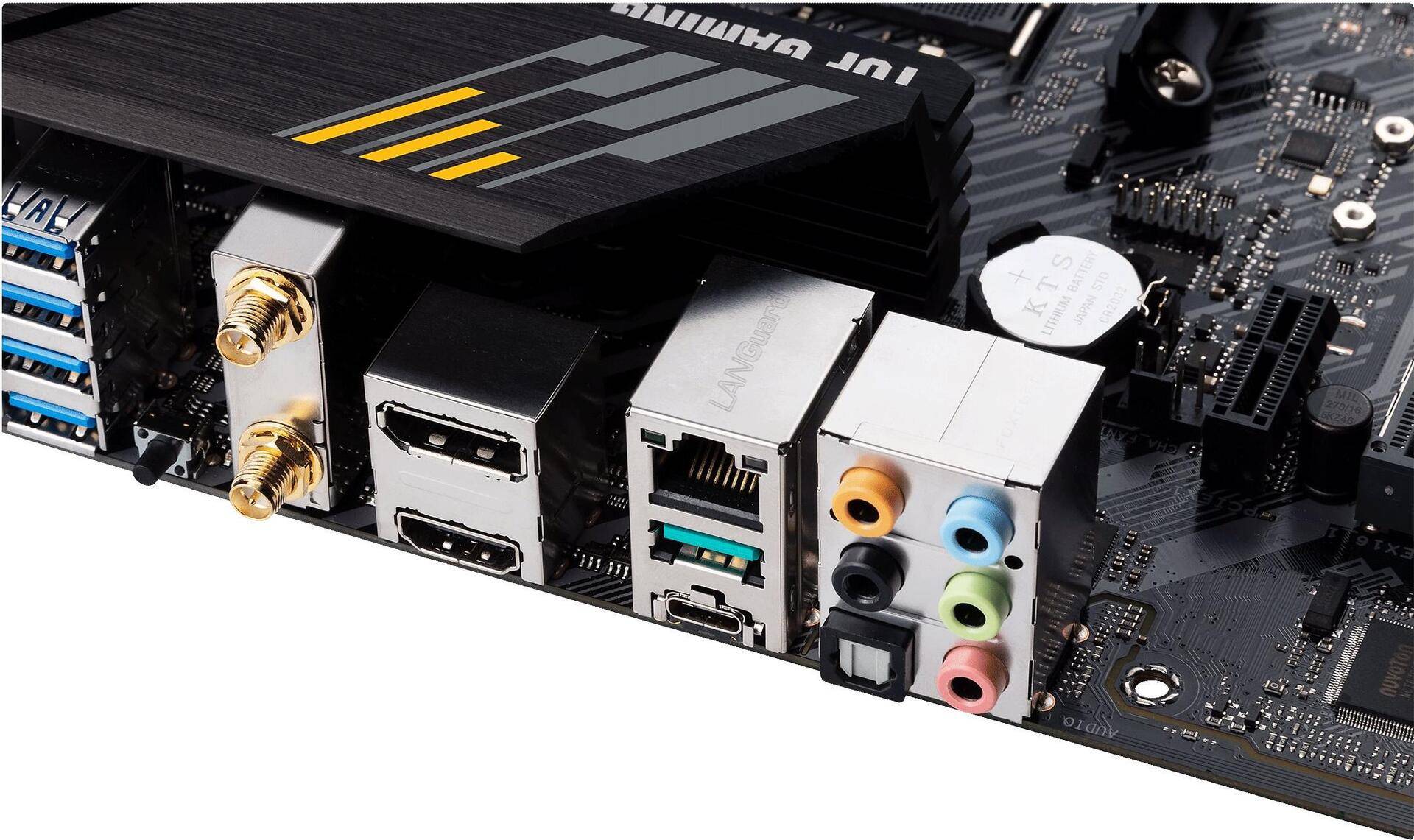 ASUS TUF GAMING B550M-PLUS WIFI II - Motherboard - micro ATX - Socket AM4 - AMD B550 Chipsatz - USB-C Gen2, USB 3.2 Gen 1, USB 3.2 Gen 2 - 2.5 Gigabit LAN, Wi-Fi 6, Bluetooth - Onboard-Grafik (CPU erforderlich) - HD Audio (8-Kanal) von Asus