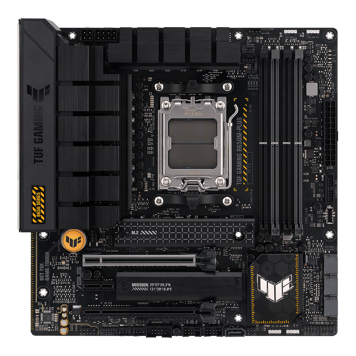 ASUS TUF GAMING B650M-PLUS Mainboard Sockel AM5 von Asus