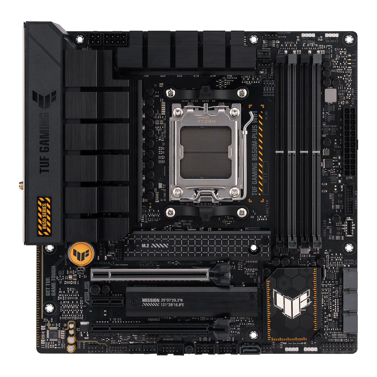 ASUS TUF GAMING B650M-PLUS WIFI Mainboard Sockel AM5 ASUS TUF GAMING B650M-PLUS WIFI Mainboard Sockel AM5 von Asus