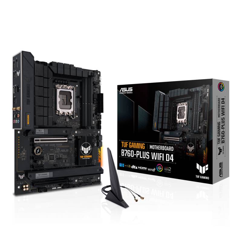 ASUS TUF GAMING B760-PLUS WIFI D4 Mainboard Sockel 1700 von Asus