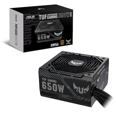 ASUS TUF Gaming 650W Netzteil, 80+ Bronze, 135 mm Lüfter ASUS TUF Gaming 650W Netzteil, 80+ Bronze, 135 mm Lüfter von Asus