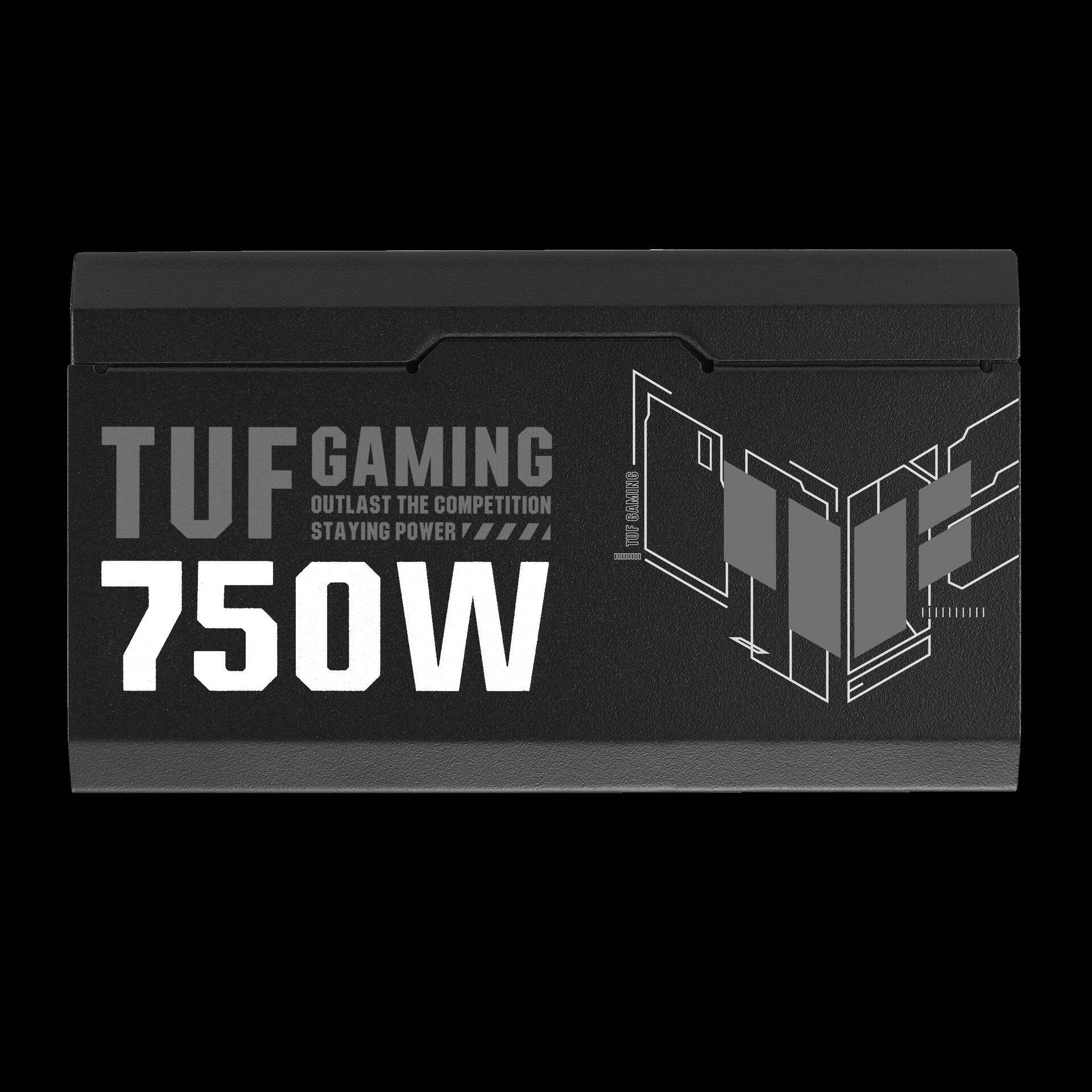 ASUS TUF Gaming 750W Gold Netzteil 20+4 pin ATX ATX Schwarz (90YE00S3-B0NA00) von Asus